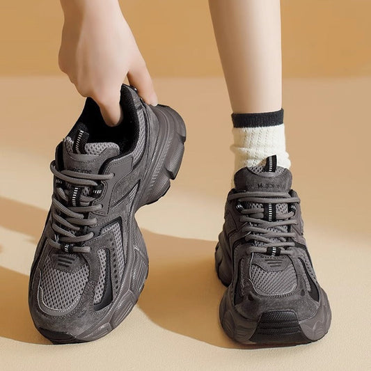 Women's Platform Casual Sneakers Breathable Mesh Running Shoes Drip Depot