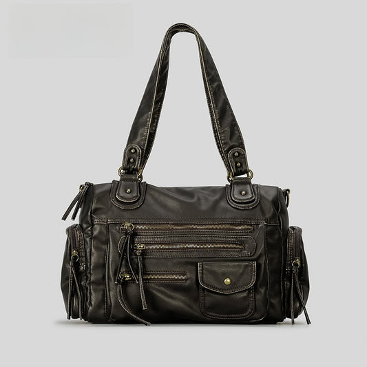 Retro Color-Changing Crossbody Shoulder Bag
