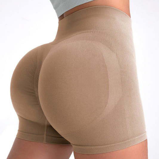 Running Athletic Fitness 3/4-Length Shorts for Peachy Buttocks and Yoga