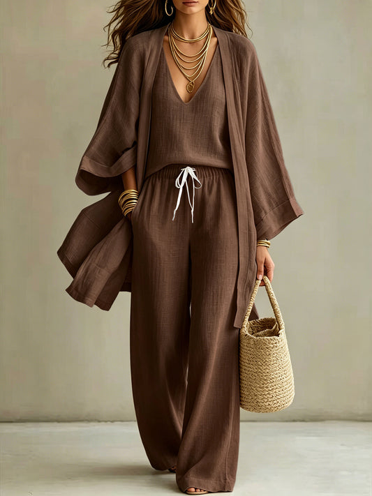 Casual Three Piece Set