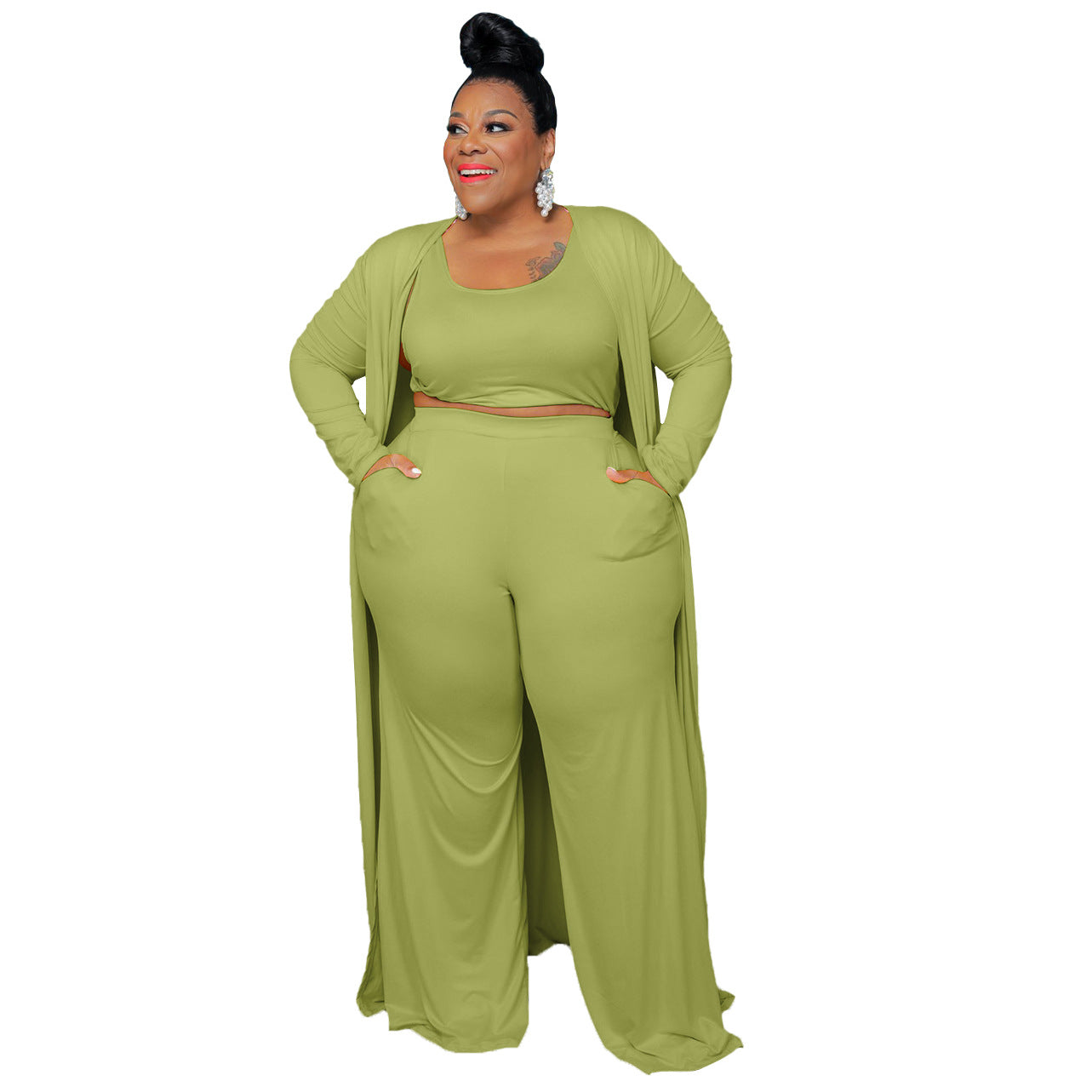 Three Piece Loungewear Set
