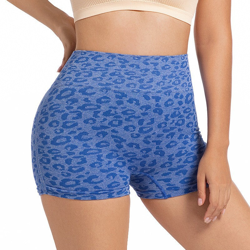 High-Waist Seamless Yoga Shorts