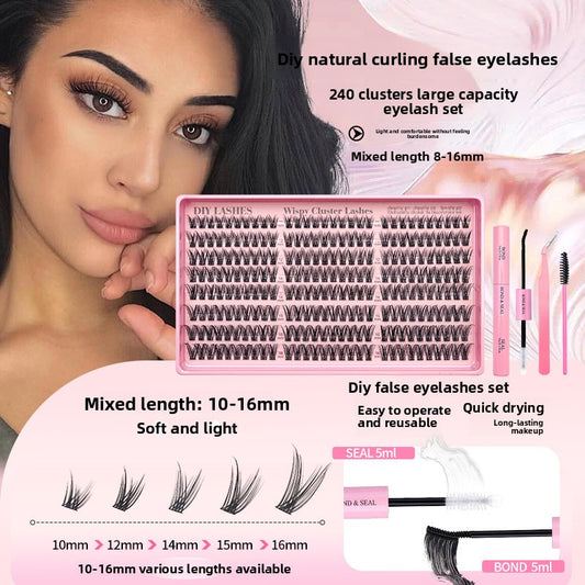 DIY False Eyelash Kit with Application Tools