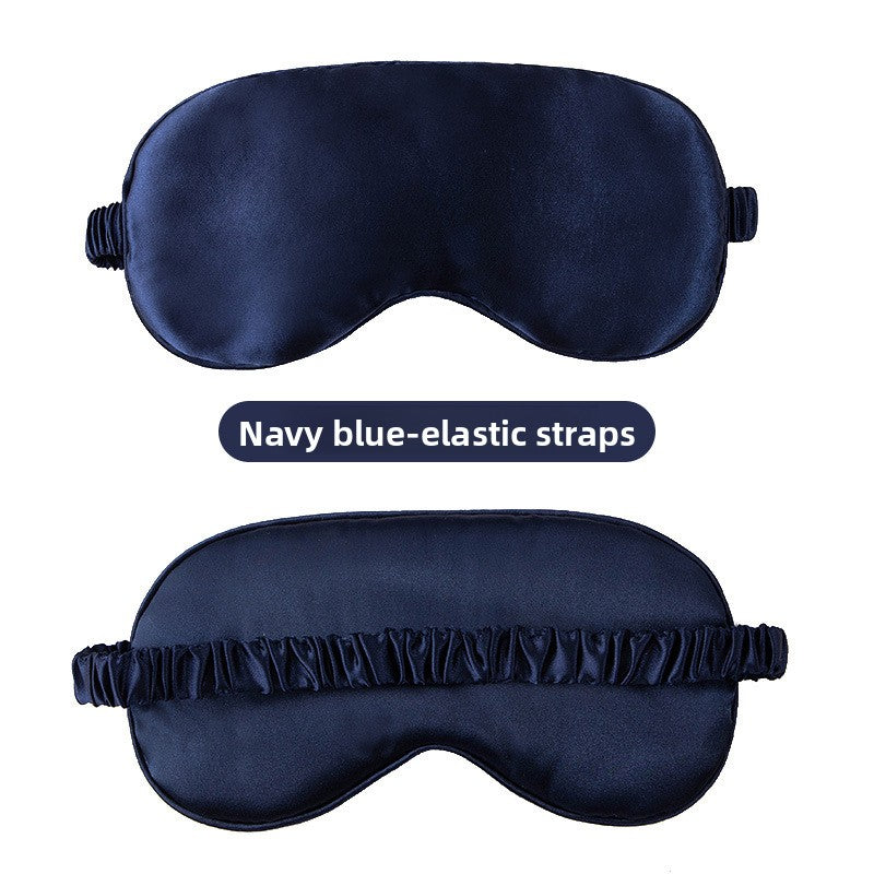 Reversible Satin Sleep Eye Mask with Light Blocking Drip Depot