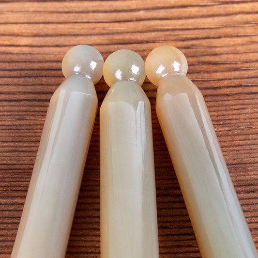 Natural Horn Acupuncture Beauty Sticks