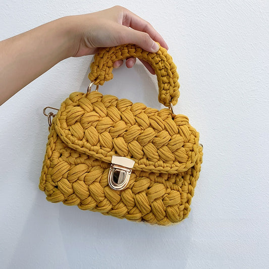 Handmade Woven Crossbody Bag