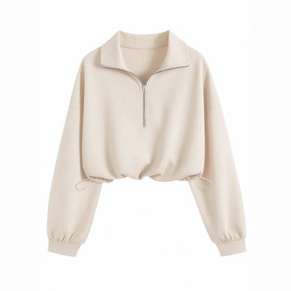 Half-Zip Fleece Sweatshirt