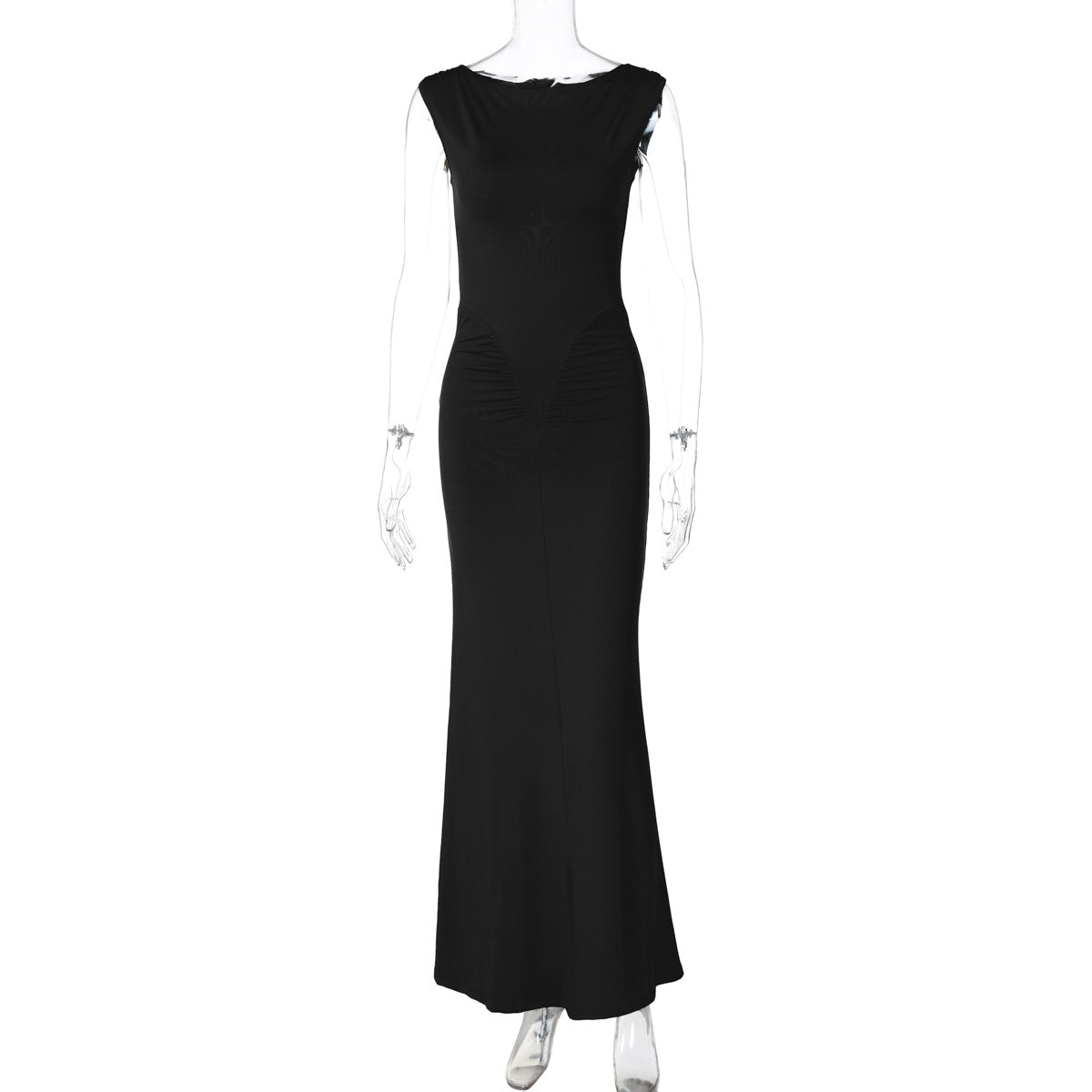 Slim Fit Pleated Dress