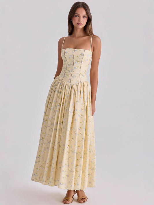 Slimming Strap Dress Drip Depot