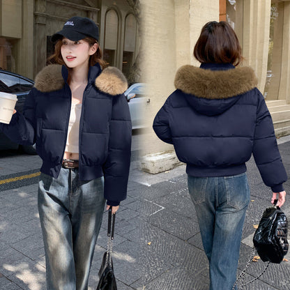 Detachable Hood Winter Cotton Jacket