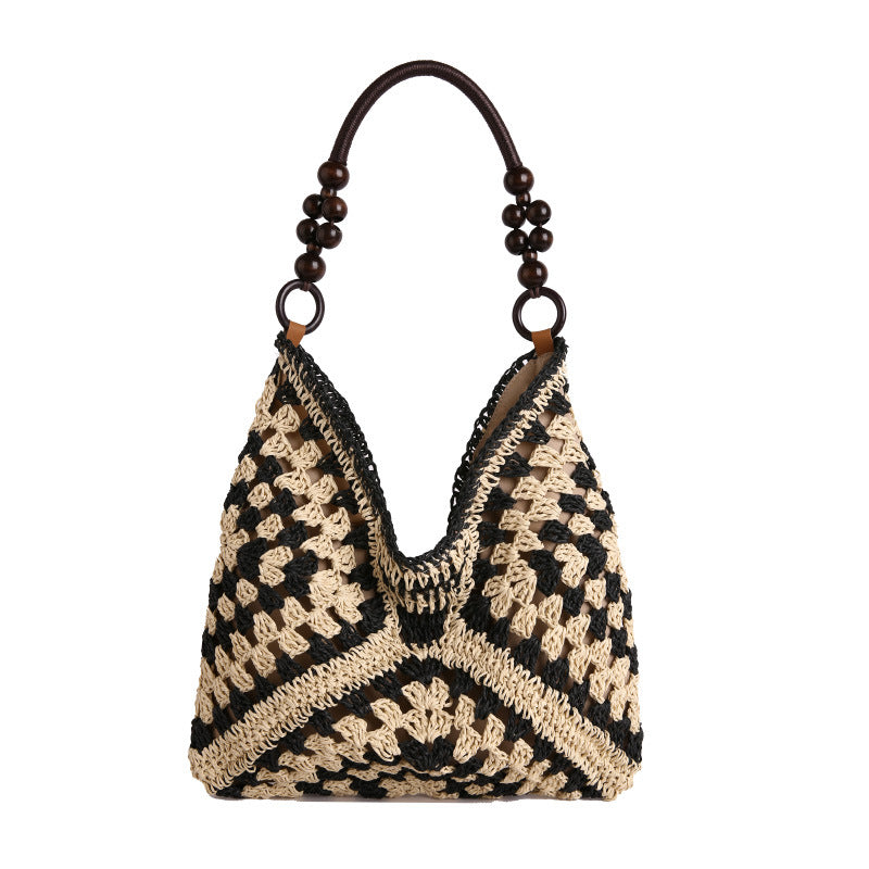 Straw Woven Tote Shoulder Bag