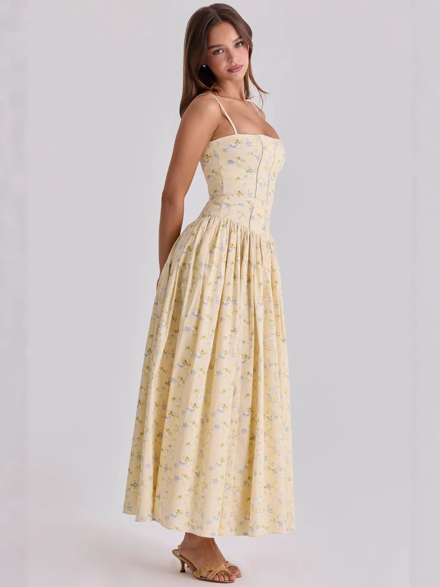 Slimming Strap Dress Drip Depot