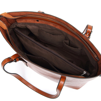Retro Tote Bag with Adjustable Strap