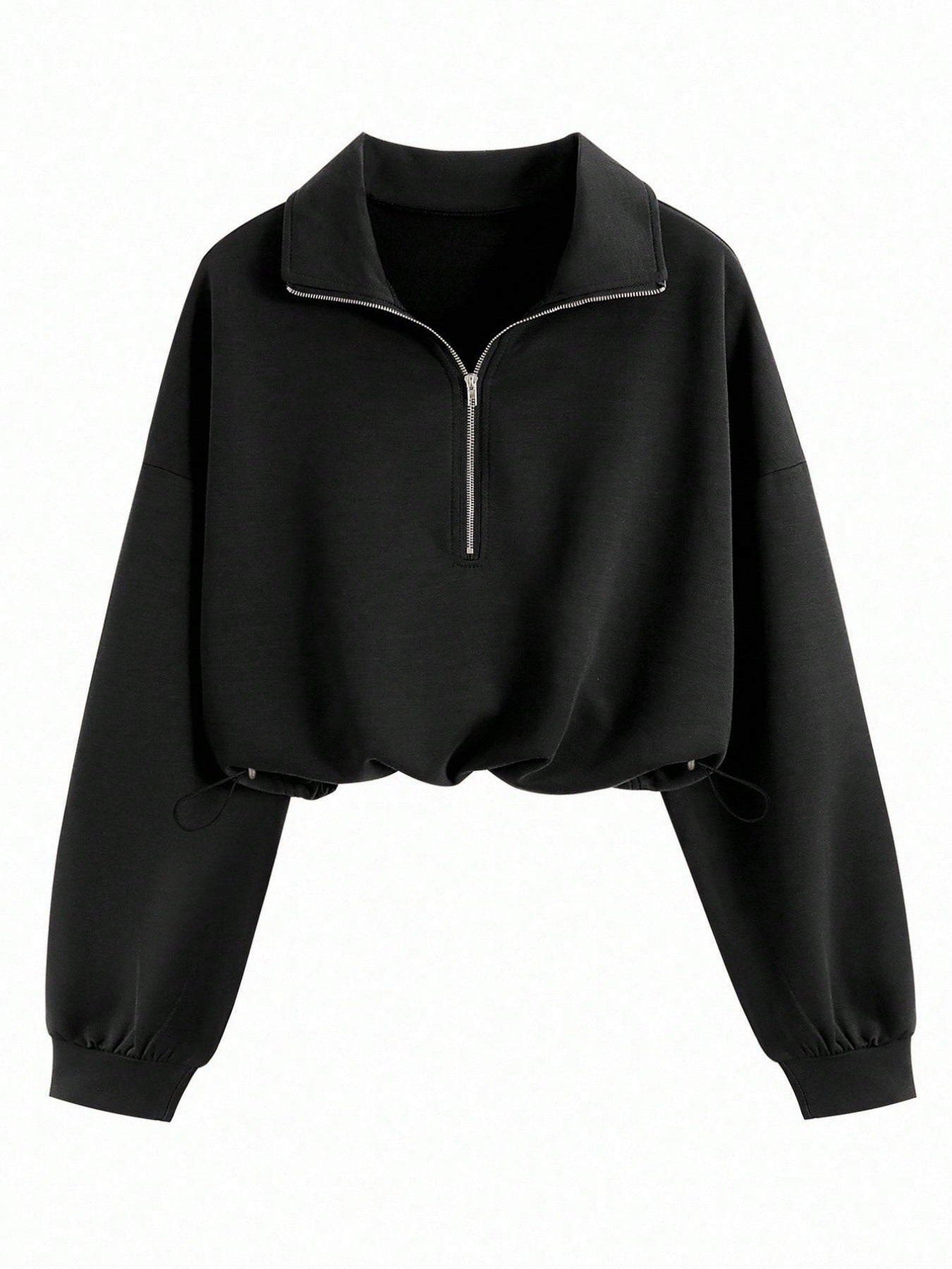 Half-Zip Fleece Sweatshirt