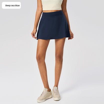 A-Line Sports Skirt with Built-in Shorts