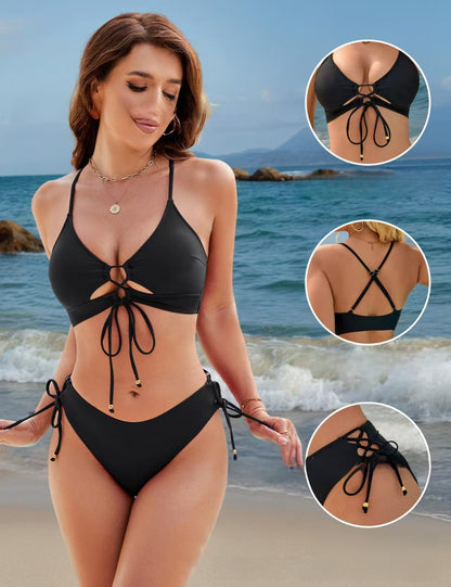 Womens Two-Piece Bikini Swimsuit