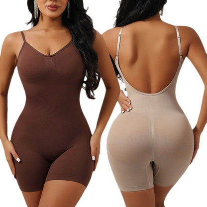 Women Open Back Figure Shaping Body Shaper Drip Depot