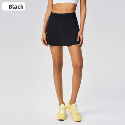 A-Line Sports Skirt with Built-in Shorts