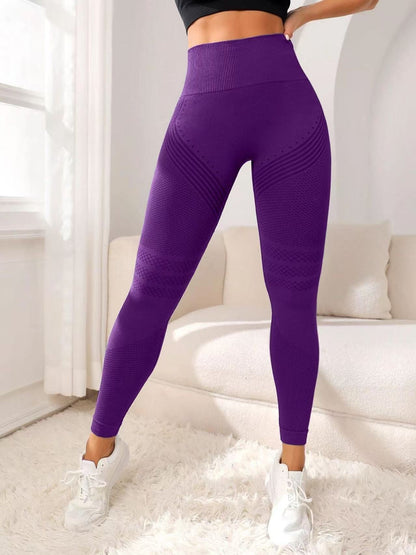 High-waisted butt-lifting yoga pants