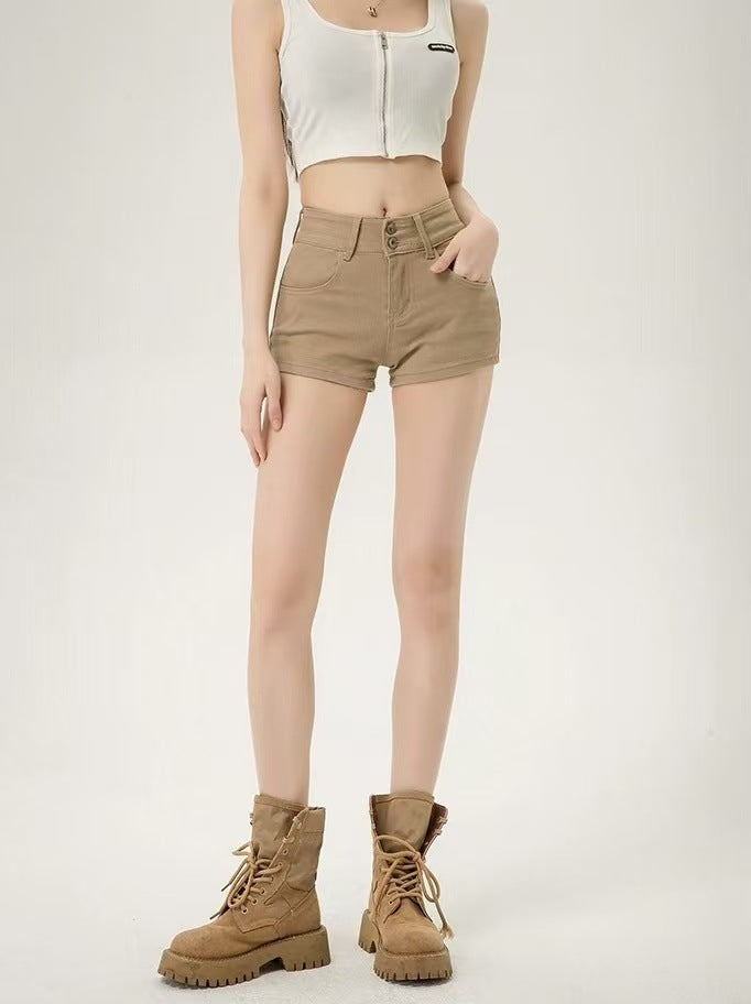 Women's High-Waisted Denim Shorts Drip Depot