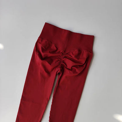 Quick-drying Tight High-waist Sports Pants Gym Running Yoga Pants