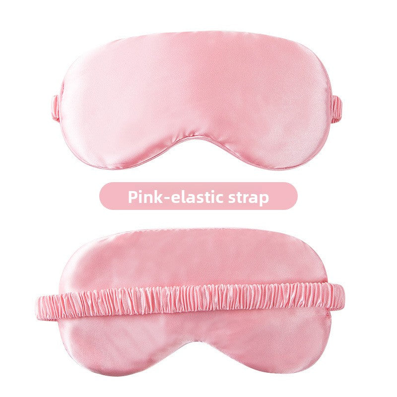 Reversible Satin Sleep Eye Mask with Light Blocking Drip Depot