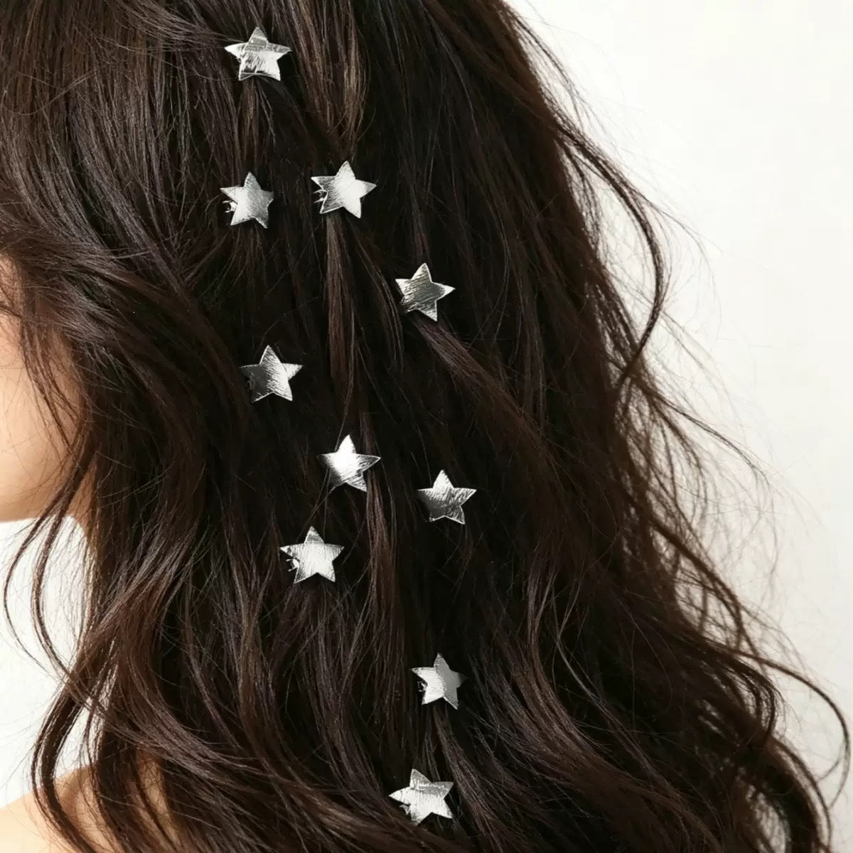 Star Hair Clip Metal Alloy Hairpins