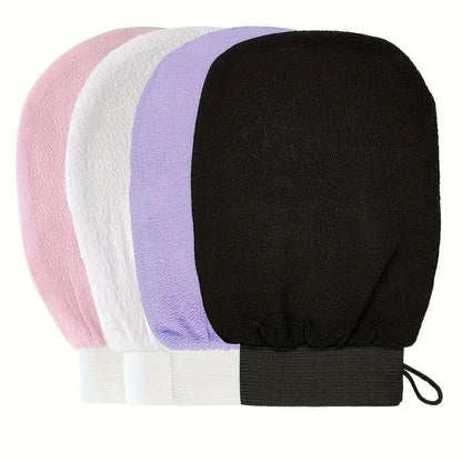 Exfoliating Bath Glove with Double-Sided Texture Drip Depot