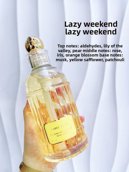 Body wash with perfume