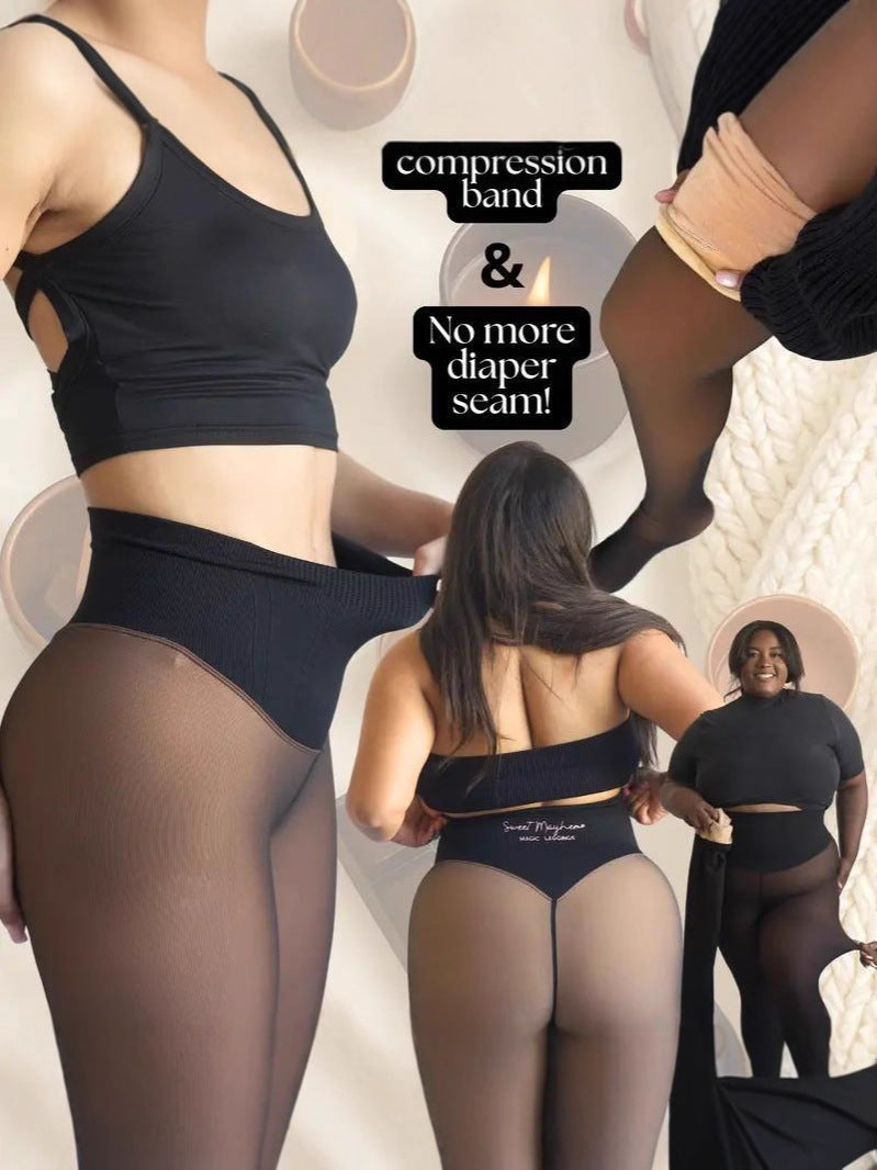Fleece-lined leggings