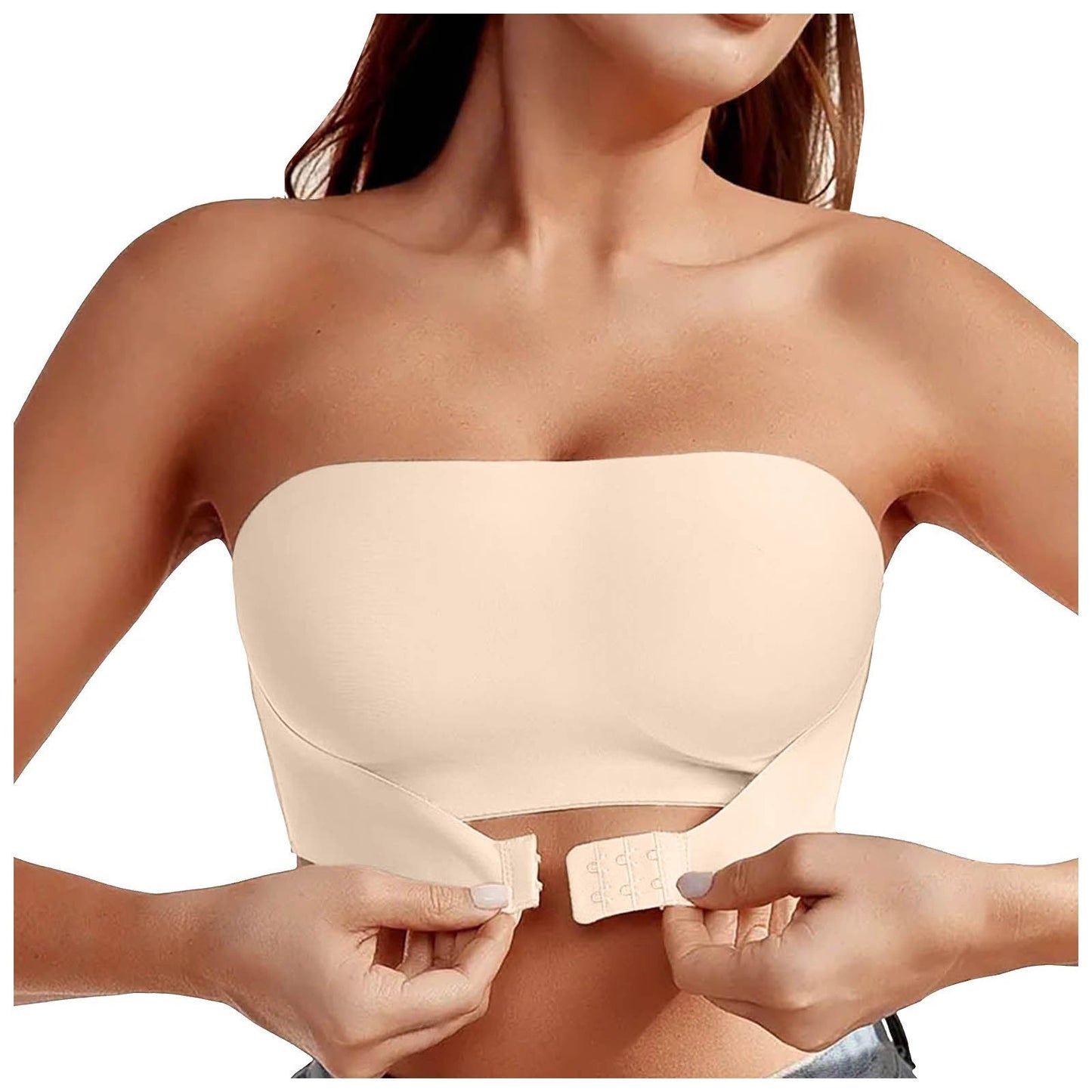 Seamless Strapless Wireless Bra Drip Depot
