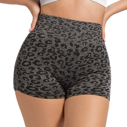 High-Waist Seamless Yoga Shorts