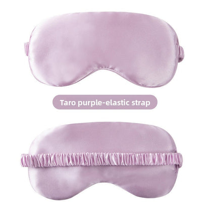 Reversible Satin Sleep Eye Mask with Light Blocking Drip Depot