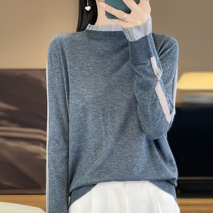 Lace Detail Knit Pullover Top