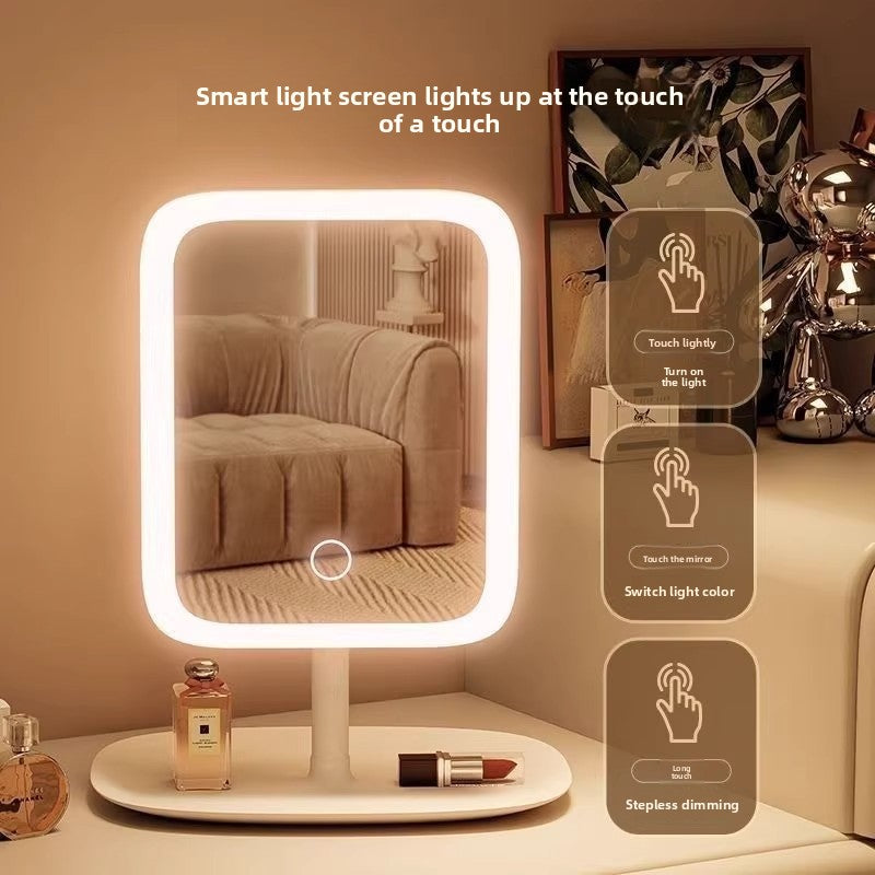 Smart Makeup Mirror with LED Lights