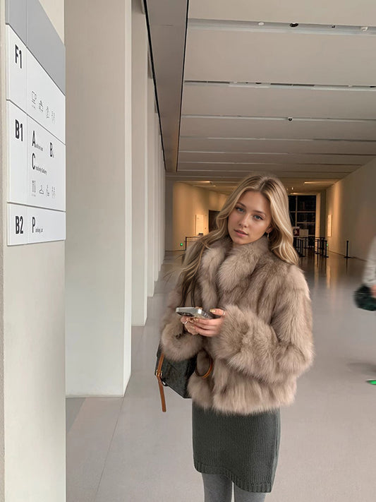 Faux Fur Coat
