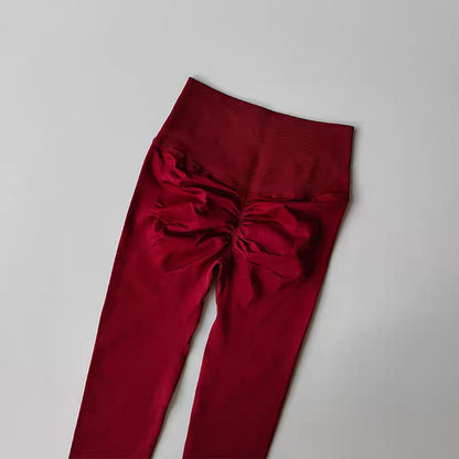 Quick-drying Tight High-waist Sports Pants Gym Running Yoga Pants