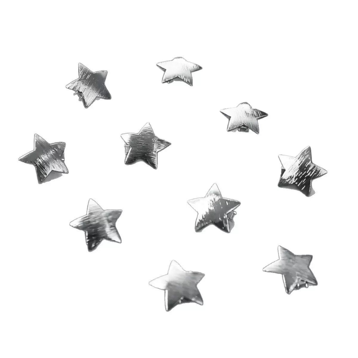 Star Hair Clip Metal Alloy Hairpins