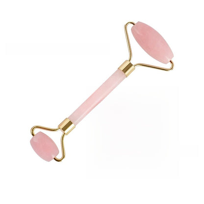 Rose Quartz Facial Roller and Gua Sha Tool