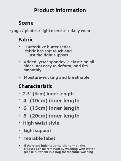 High-Waisted Yoga Shorts for Women Drip Depot