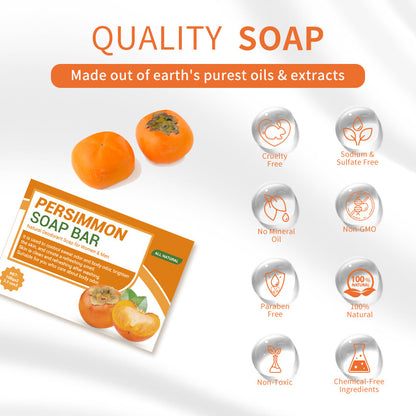 Persimmon soap
