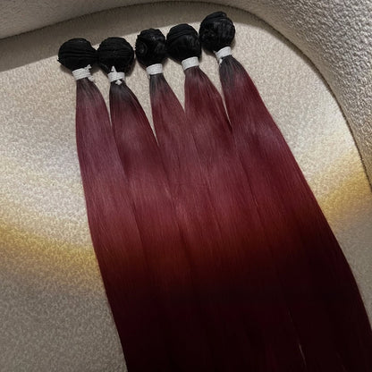 Straight Human Hair Bundles