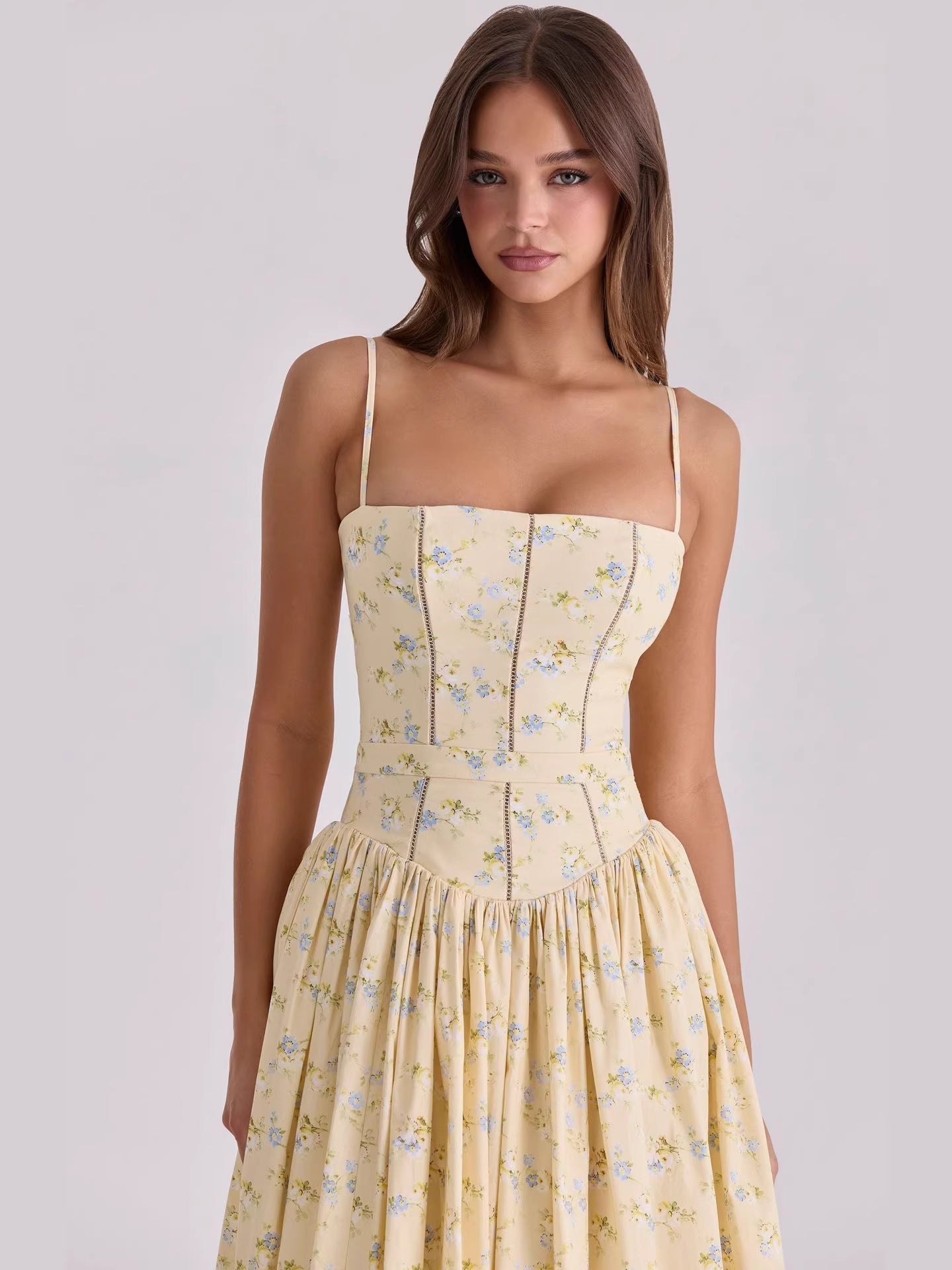 Slimming Strap Dress Drip Depot