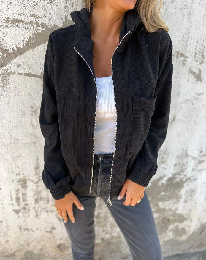 Solid-color jacket