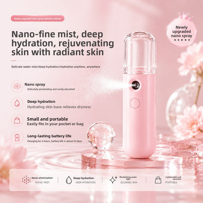 Nano Spray Facial Hydration Device
