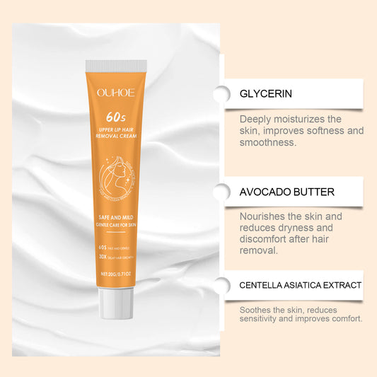 Body and Face Hair Removal Cream