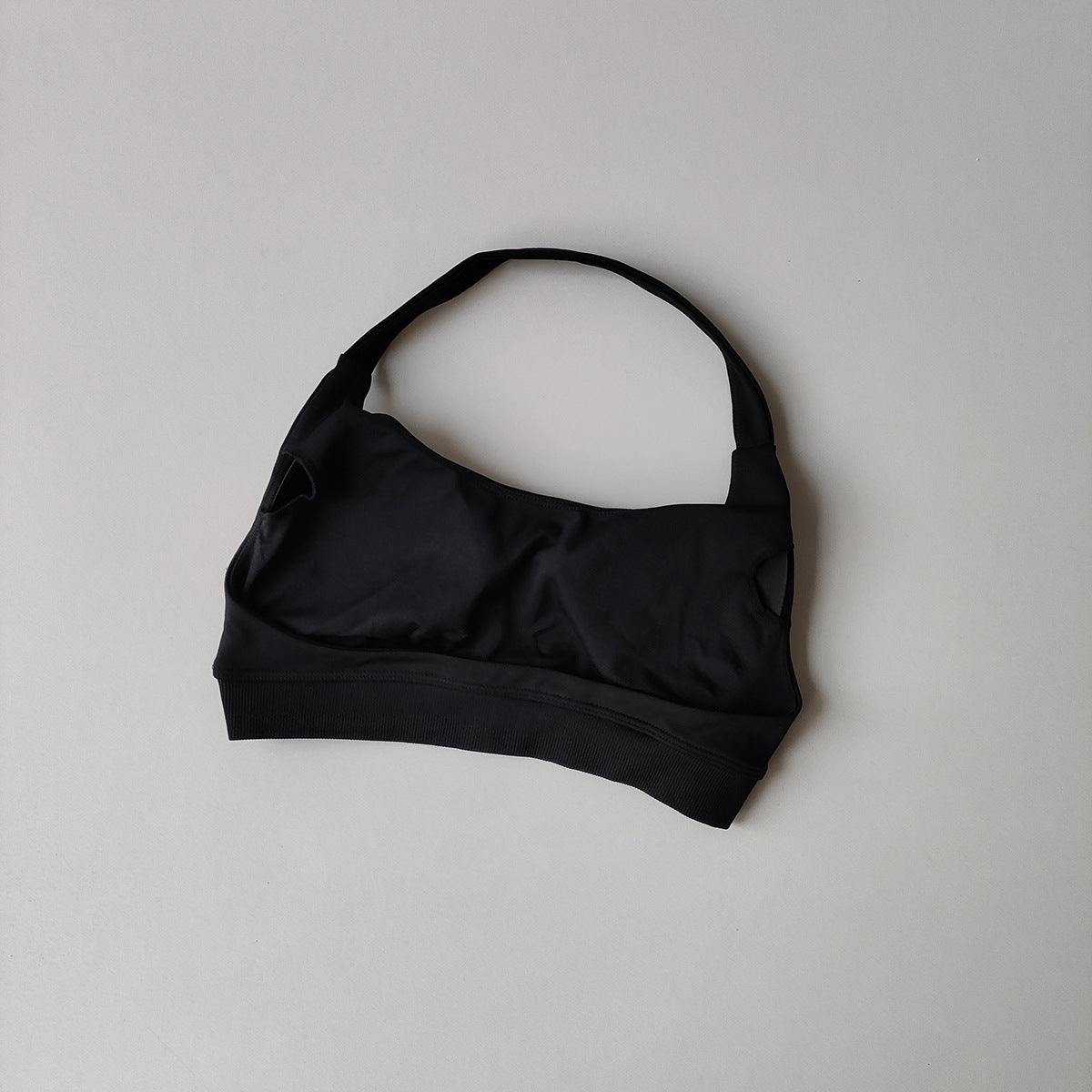 High-Elastic Halter Sports Bra with Removable Pads