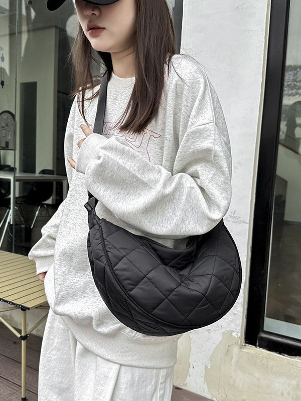 Fashion Nylon Dumpling Crossbody Bag Drip Depot