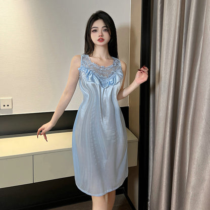Suspender nightgown