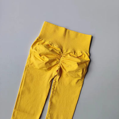 Quick-drying Tight High-waist Sports Pants Gym Running Yoga Pants